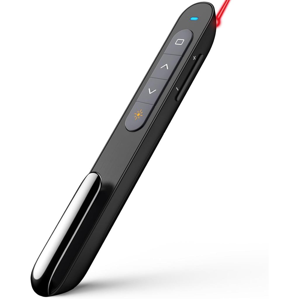 Norwii N27 ตัวถอดรหัสการนําเสนอ, 328FT Powerpoint Clicker Wireless Presenter Remote, 2.4GHz Hyperlin