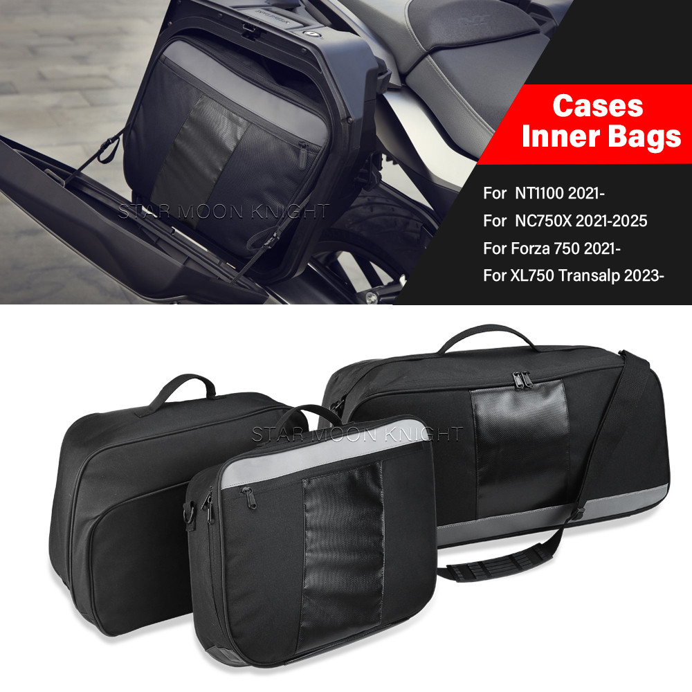 ด้านข้างหรือด้านบนกรณีกระเป๋าด้านในสําหรับ HONDA NC750X NC 750 X, NT1100 NT1100, NSS FORZA 750, XL 7