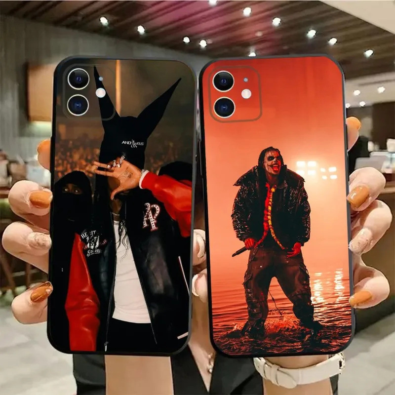 TK-1 Rapper Playboi Carti YVL เคสโทรศัพท์สําหรับ iPhone 13 12 Pro Plus Mini X XS XR 8 7 6 S Plus SE 