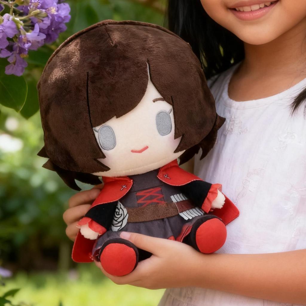 Sega Ice Queendom RWBY Ruby Rose นั่งตุ๊กตาสัตว์ตุ๊กตาหมอนของขวัญวันเกิด verasath