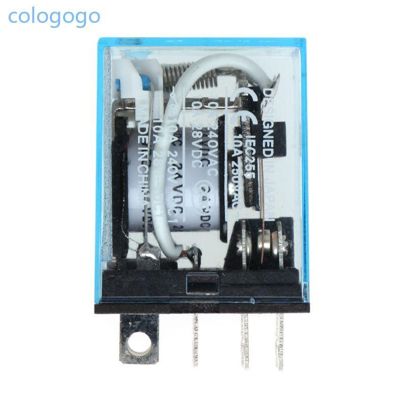 COLO MY4NJ LY2NJ MY2NJ รีเลย์กําลังไฟระดับกลาง MY4N-J AC 220V สําหรับ DC 24V 10A 8 Pin