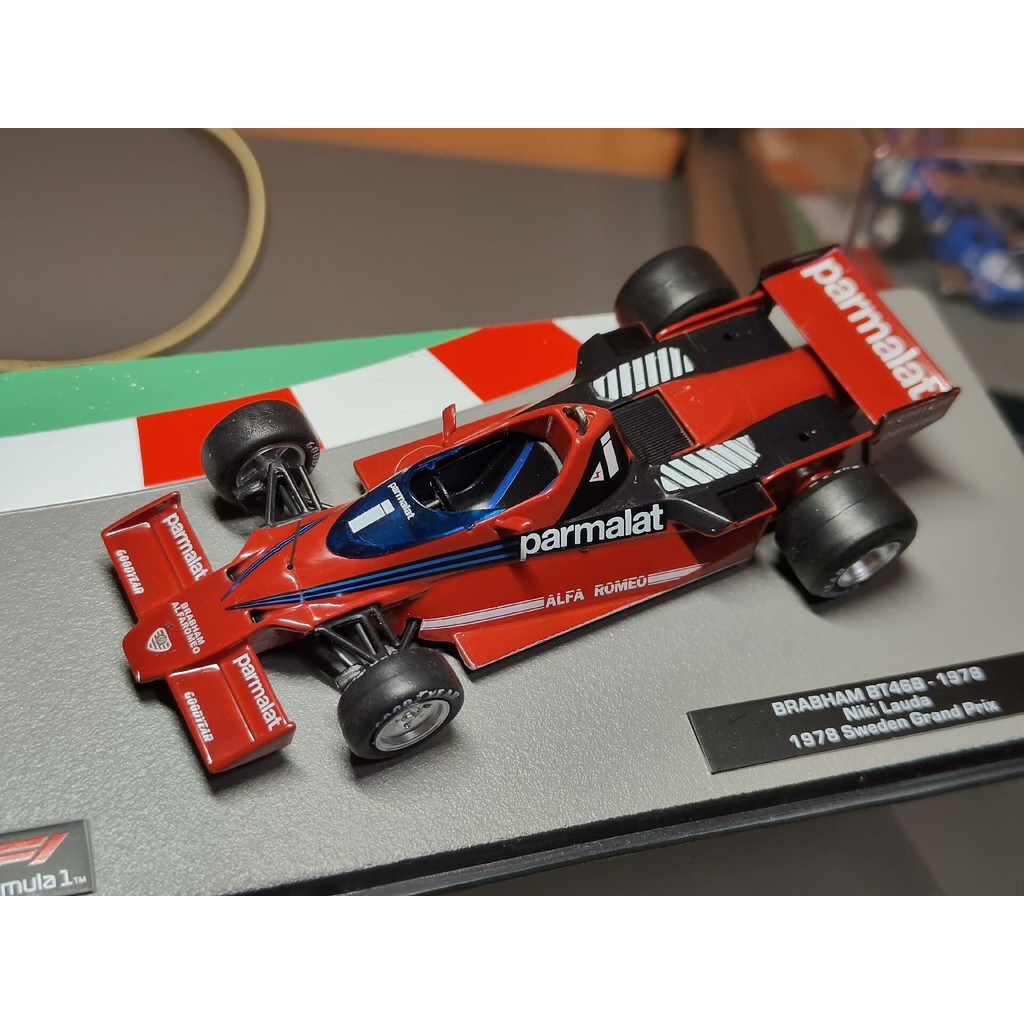 Brabham BT46B F1 Racing Car Model, brabham Fleet, Bernie Being Bosss Fleet, Rider Nicky Lauda, F1 Th