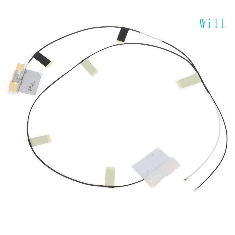 จะ 1 คู่ NGFF สําหรับ M 2 MHF4 เสาอากาศ WiFi สายสองวงสําหรับ AX200NGW 9260NGW 8260NGW 8265NGW แล็ปท็