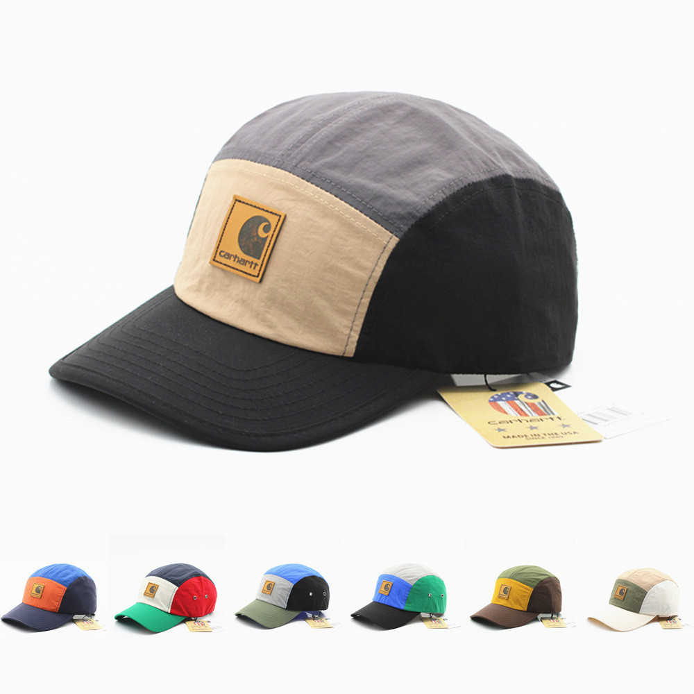 Mountaineering การจับคู่สี Sun หมวก Scratch-Resistant ทนต่อการสึกหรอ Quick-Drying ผ้าปรับเส้นรอบวงหัวตกปลากลางแจ้งเบสบอลหมวก