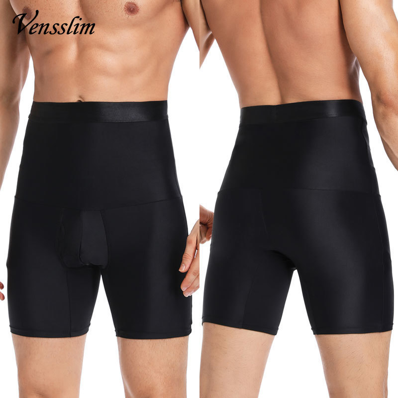 Vensslim Body Shaper กางเกงบีบอัดสำหรับผู้ชาย ลดพุงและยกระดับเอว