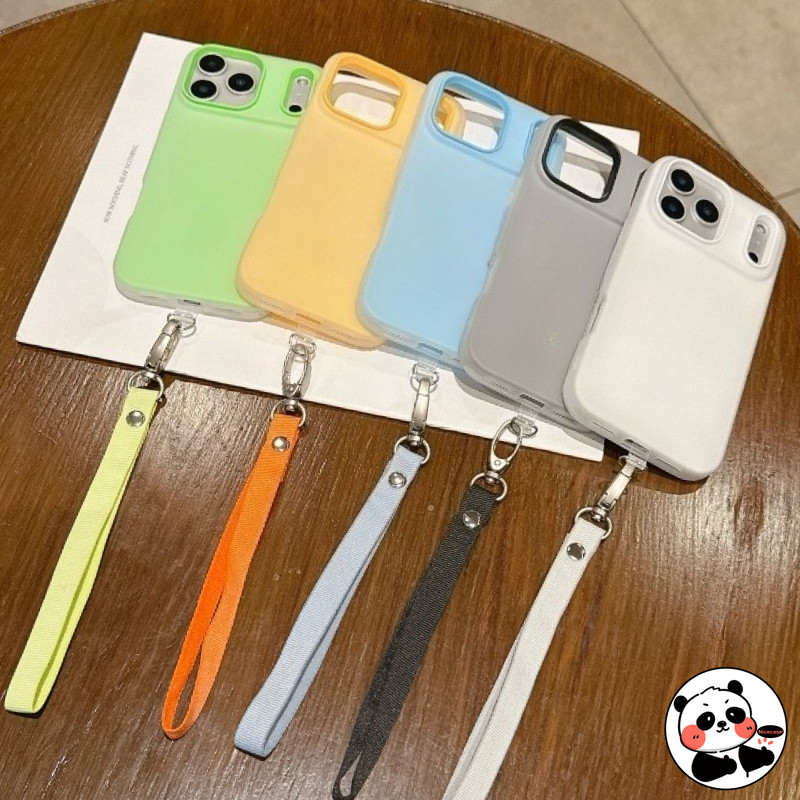 2 in 1 Kpop การ์ดถือเคสโทรศัพท์พร้อมเชือกเส้นเล็กสําหรับRealmeหมายเหตุ 70 70T 60 60X 50 Narzo N63 N6