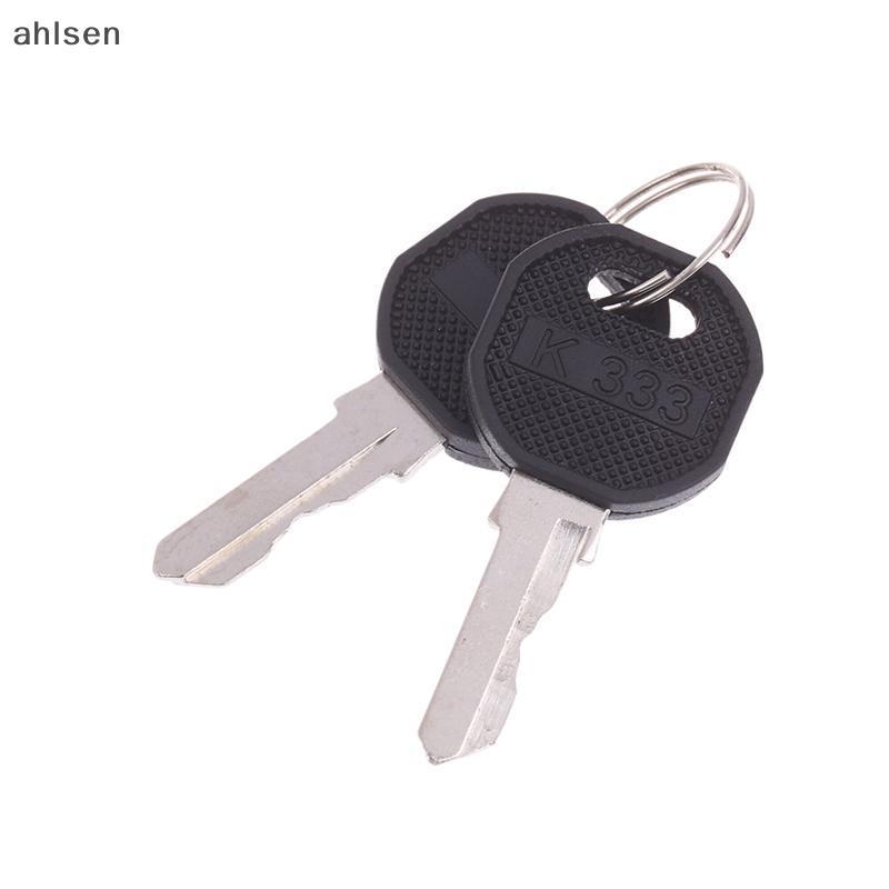 Ahlsen 2 PCS K333 KEYS Caravan Locker Key สําหรับ Emka EK333 Elddis ด้านหน้าแก๊ส Locker Key EK 333 M