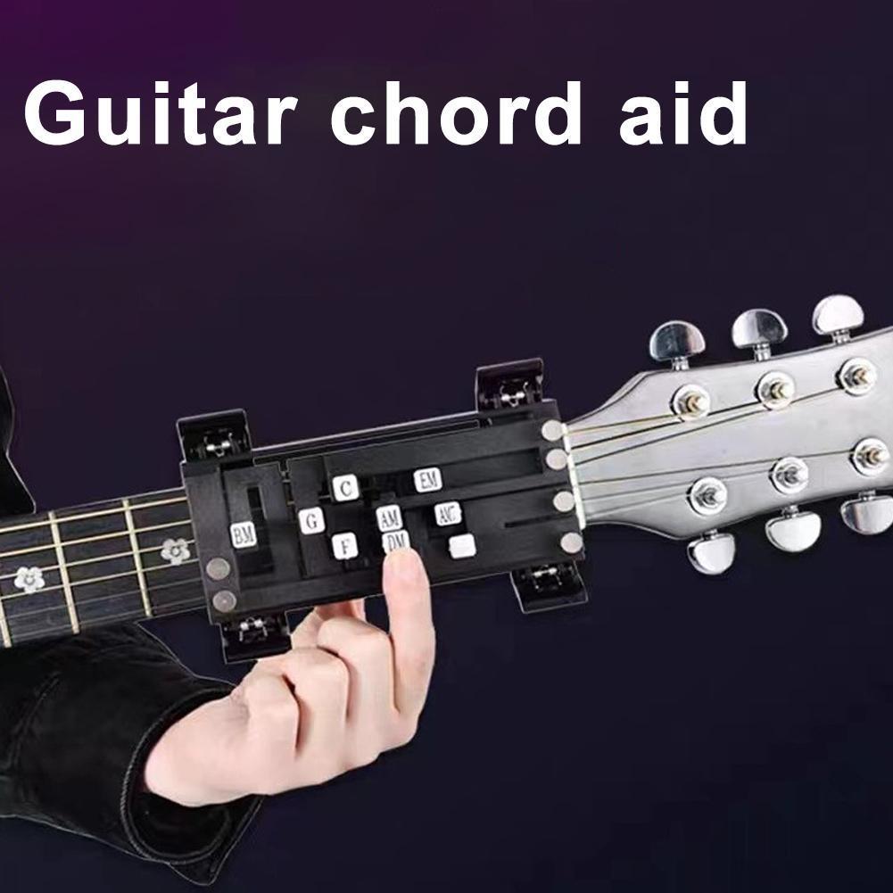 อัพเกรด One-key Guitar Chord Trainer Chord Learning Assisted Tool กีตาร์พื้นบ้าน Chord U7j1