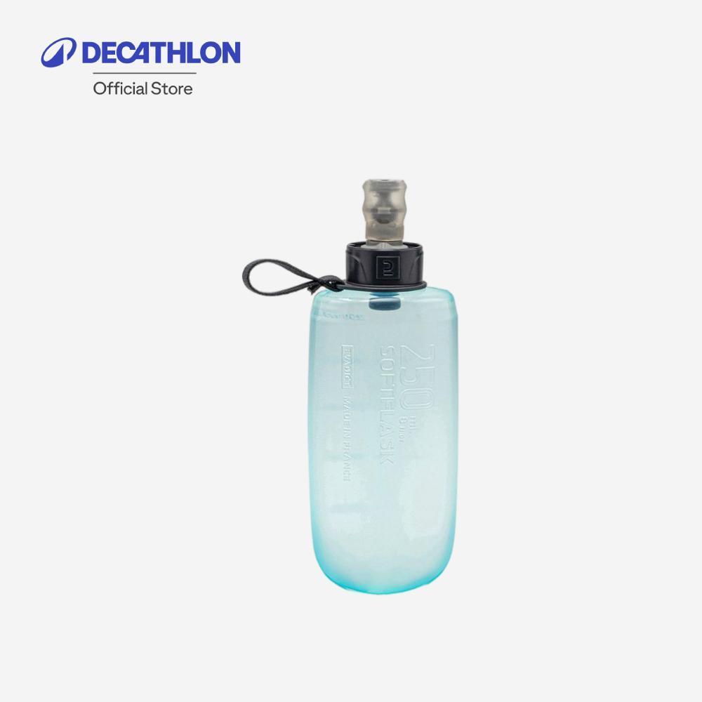Decathlon Extruded Flexible Flask Water Bottle 250 Ml ขวดน้ำนิ่มขึ้นรูปขนาด 250 มล. - Blue