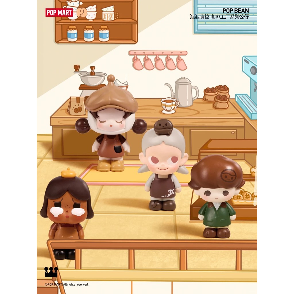 Coffee Factory  POP BEAN การ์ตูนน่ารัก