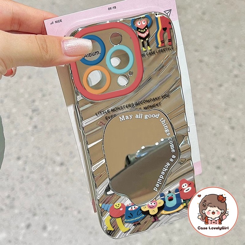 🔥ส่งจากไทย luxury Mirror เคส IPhone 17 16 15Pro Max IP11 14Pro Max XR พสัส13 12 7 8Plus X XsMax กระจ