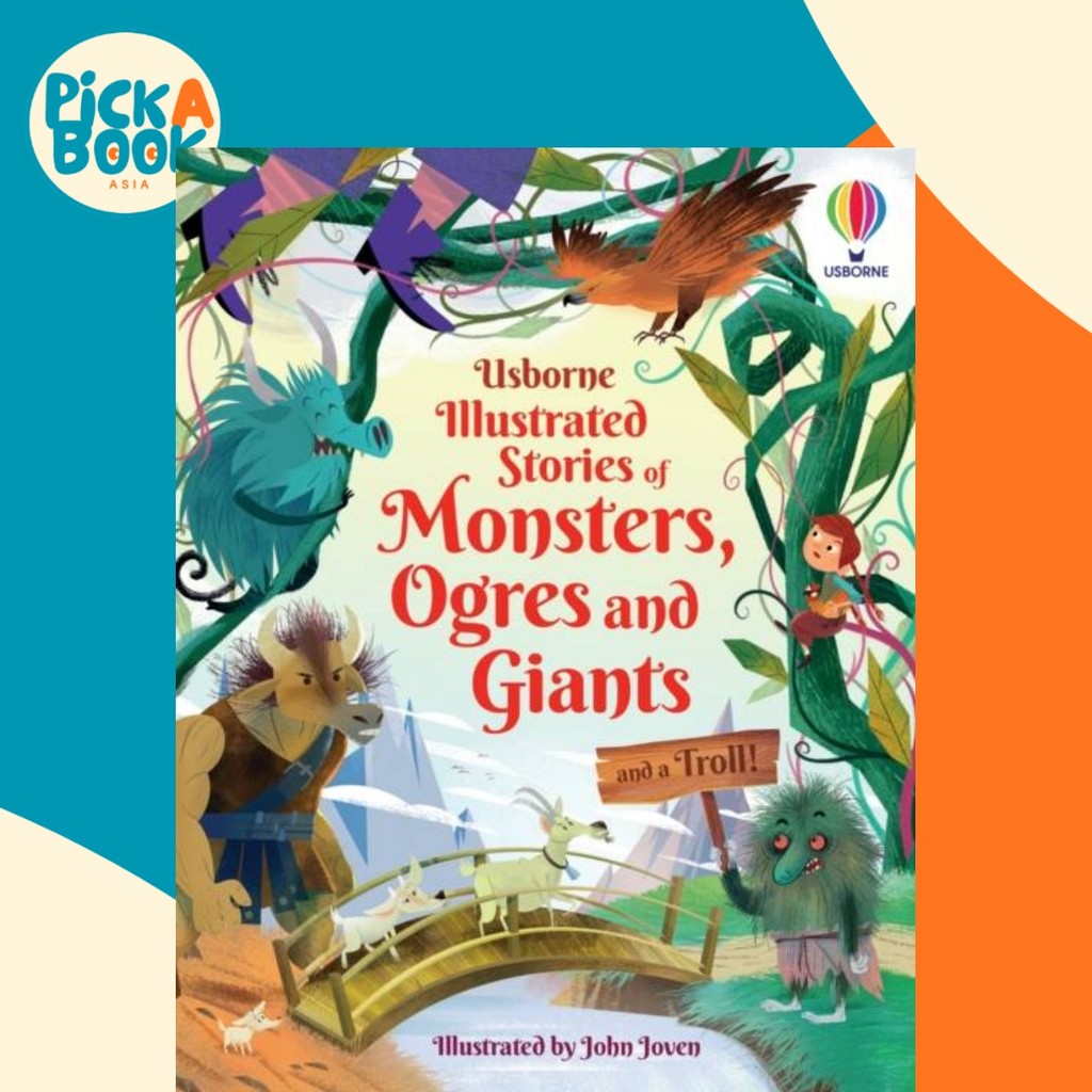 - เรื่องภาพประกอบของสัตว์ประหลาด, Ogres และ Giants (และ T โดย Lara Bryan (ฉบับสหราชอาณาจักร ปกแข็ง)