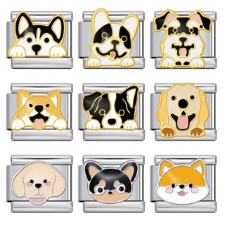 สร้อยข้อมือสุนัข ออกแบบสไตล์อิตาเลียน จากไทเทเนียมและเหล็ก ส…