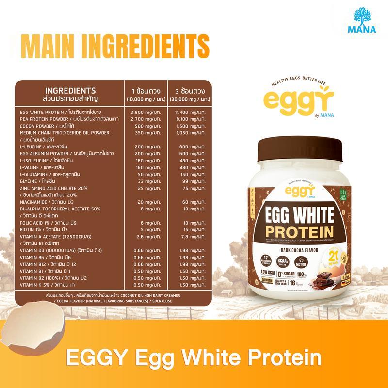 3 แถม 1  โปรตีนไข่ขาว - EGG White Protein