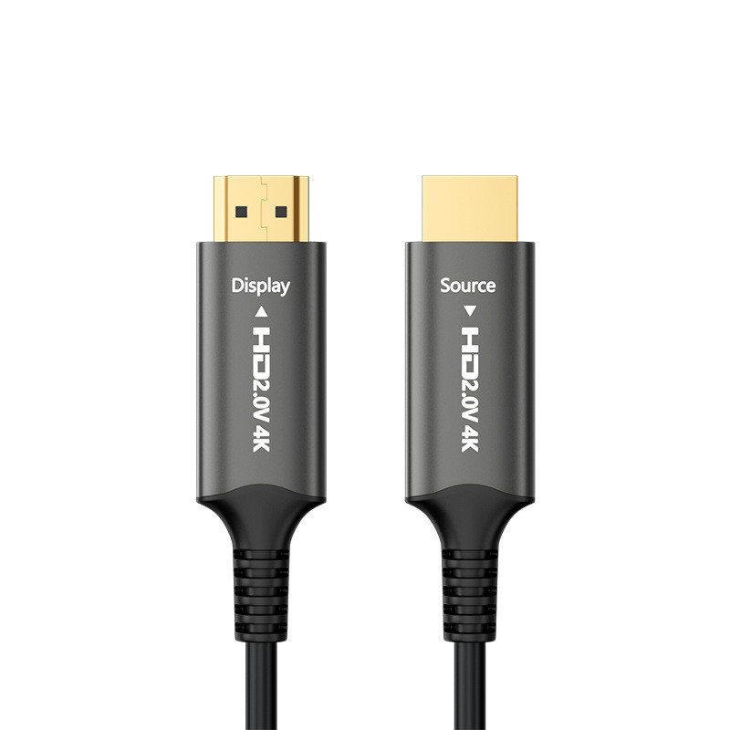 HDMI Fiber Cable สายเคเบิล 50 เมตร 4K 60Hz รองรับการส่งสัญญาณ HDMI 2.0 ระยะไกลแบบไม่สูญเสียข้อมูล
