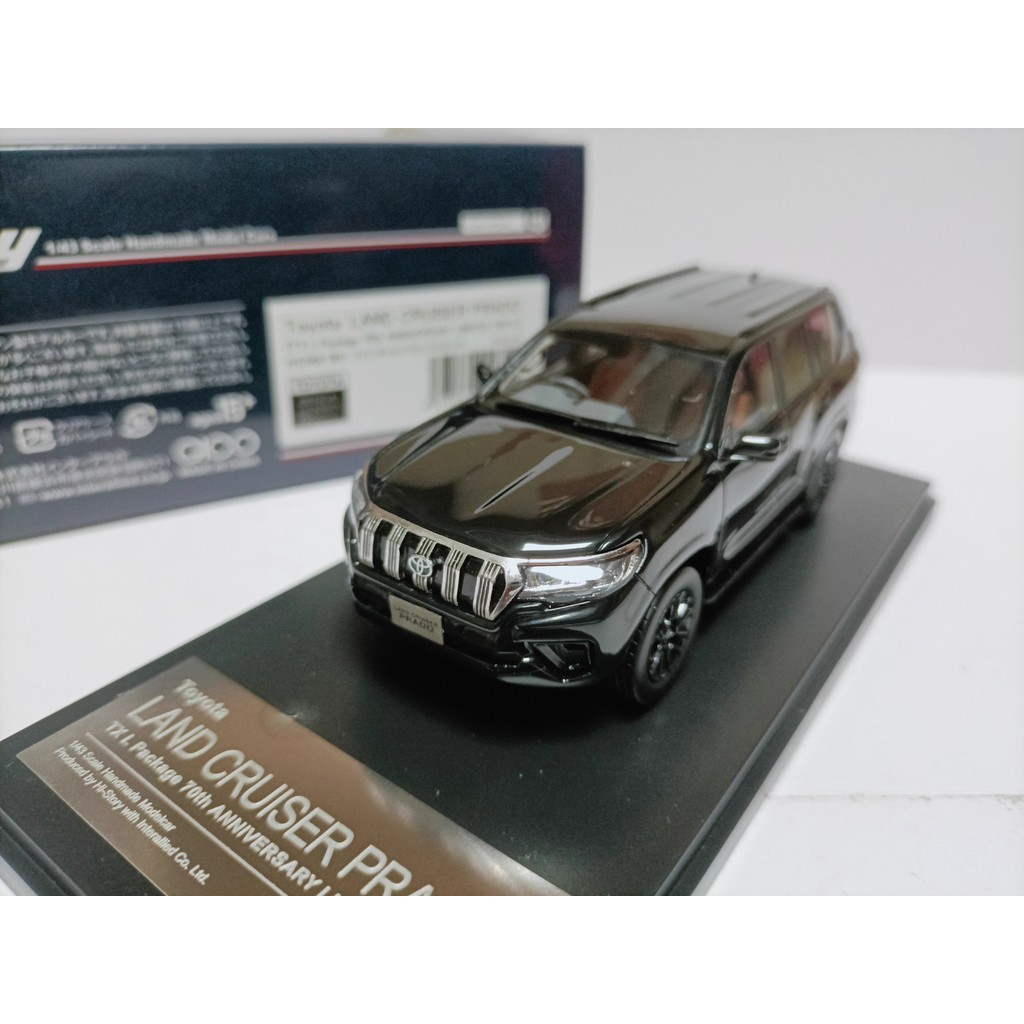 Hi Story 1 43 Toyota Domineering 70th Anniversary รถออฟโรดรุ่น Toyota Prado TXL สีดํา