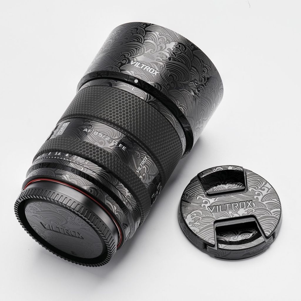 ฟิล์มกันรอย/สติ๊กเกอร์ 3M สําหรับเลนส์ Vitrox AF85 F2 Sony และ Nikon mount - รูปที่ 2