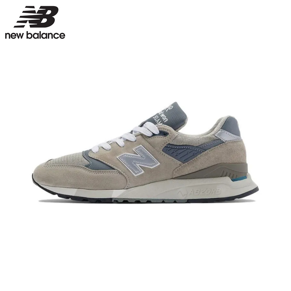 【ของแท้ 100%】New Balance NB 998 U998GR รองเท้าผ้าใบ รองเท้าวิ่ง