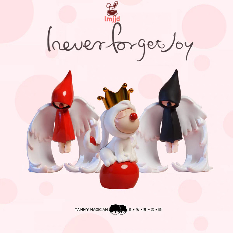 Huiwei รุ่นที่สาม INFJ Artist Series รูปตุ๊กตากล่องตาบอดฉันไม่เคยลืม Joy