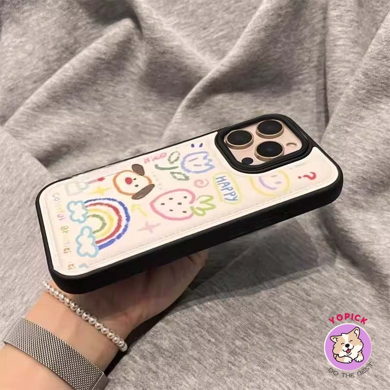 ปัก Poo-Poo สุนัขเคสโทรศัพท์สําหรับ iPhone 17promax 16promax 16plus 16pro 15promax 15plus 14plus 13 14 พร้อม pud หนังหุ้มปลายลึงค์รูปแบบ 14 ป้องกันการล่มสลายนักเรียนหญิงตัด GBD ราคา ถูกที่สุด ดีลบีเคเค แกลเลอรีภาพที่ 6