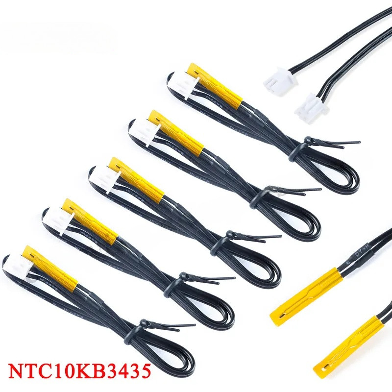 5 ชิ้น/1 ชิ้น NTC10KB3435 บางฟิล์มเทอร์มิสเตอร์ NTC 10K โอห์มอุณหภูมิ Sensor Probe 3435 NTC10K ความร