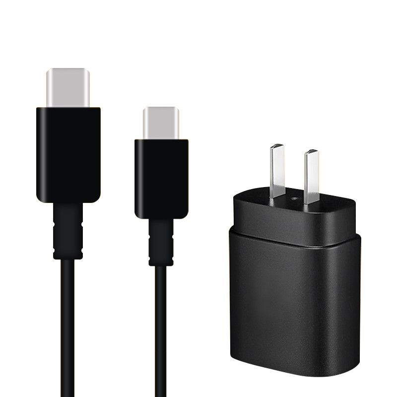 เหมาะสําหรับ Samsung 25W Charger S21/note10+Fast Charger a71/a90 โทรศัพท์มือถือ s20 สายเคเบิลข้อมูล 