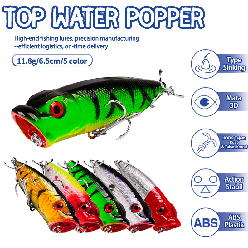 เหยื่อตกปลาไบโอนิคสกิมเมอร์ 6.5cm/11.5g สีสันสดใส ใช้ได้ในสภาพอากาศกลางแจ้ง