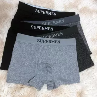 กางเกงในชาย SUPERMEN ผ้าไมโครไฟเบอร์ ให้ความรู้สึกนุ่มและสบาย ออกแบบมาสำหรับผู้ชายโดยเฉพาะ ให้ความรู้สึกสบายตลอดวัน