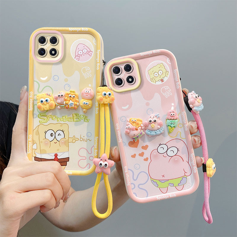 เคส Oppo A73 5G/A72 5G เคสโทรศัพท์ตุ๊กตา 3D แฮนด์เมด XXTYGZ3