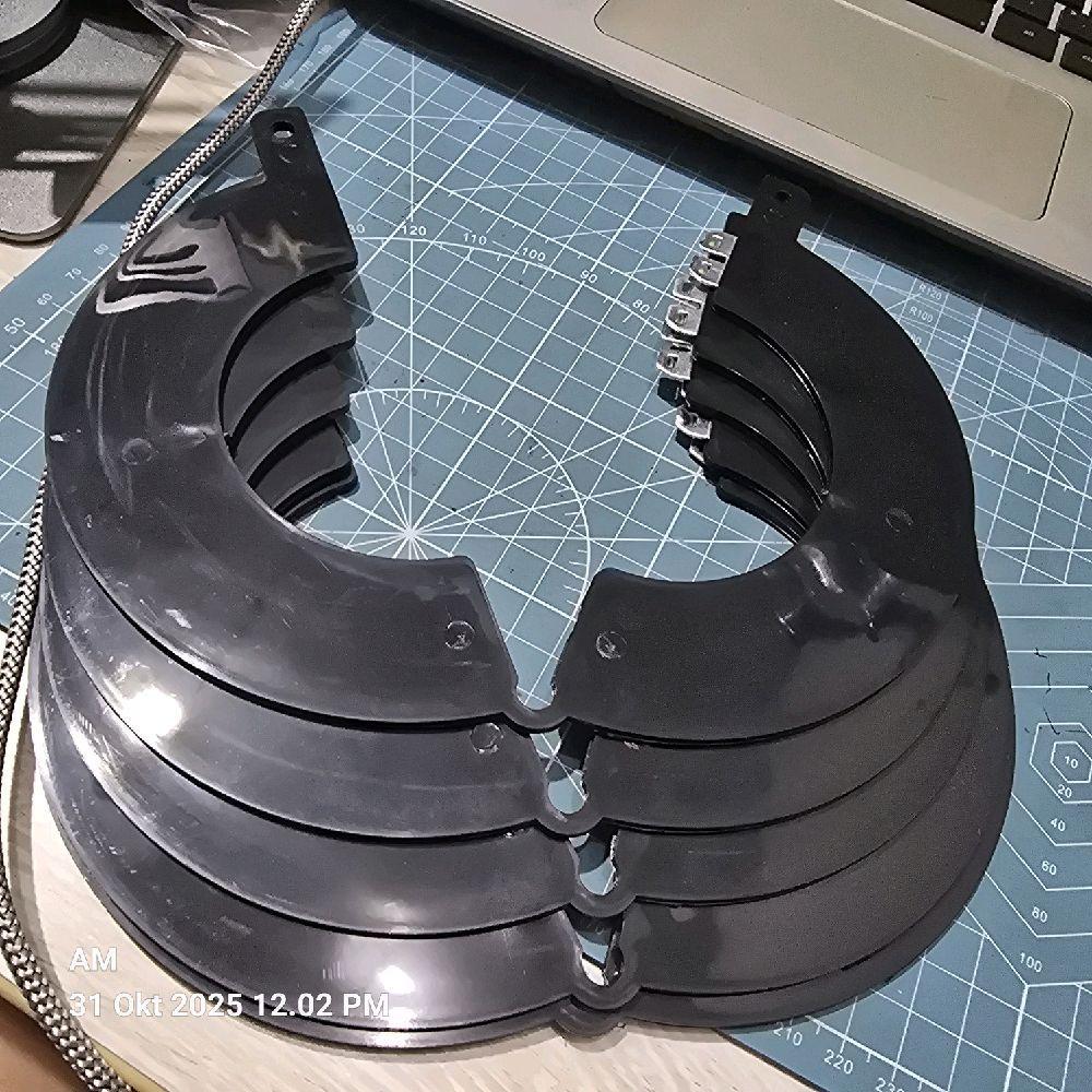 SHIM FIBER 80*150*3 (3 MM THICKNESS) SHIM BUCKET FIBER 80X150X3 SHIM BUCKET FIBER 80 150 3 (3 MM THI