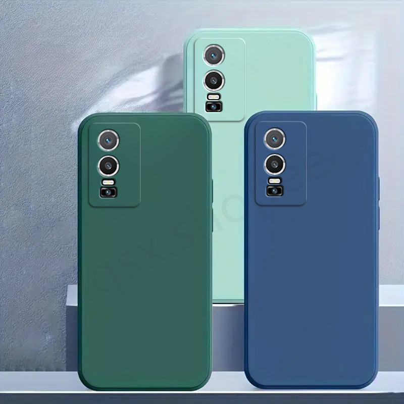 เคสสําหรับ Vivo Y76 5G,Soft Case, Simple Case, เคสสีธรรมดา