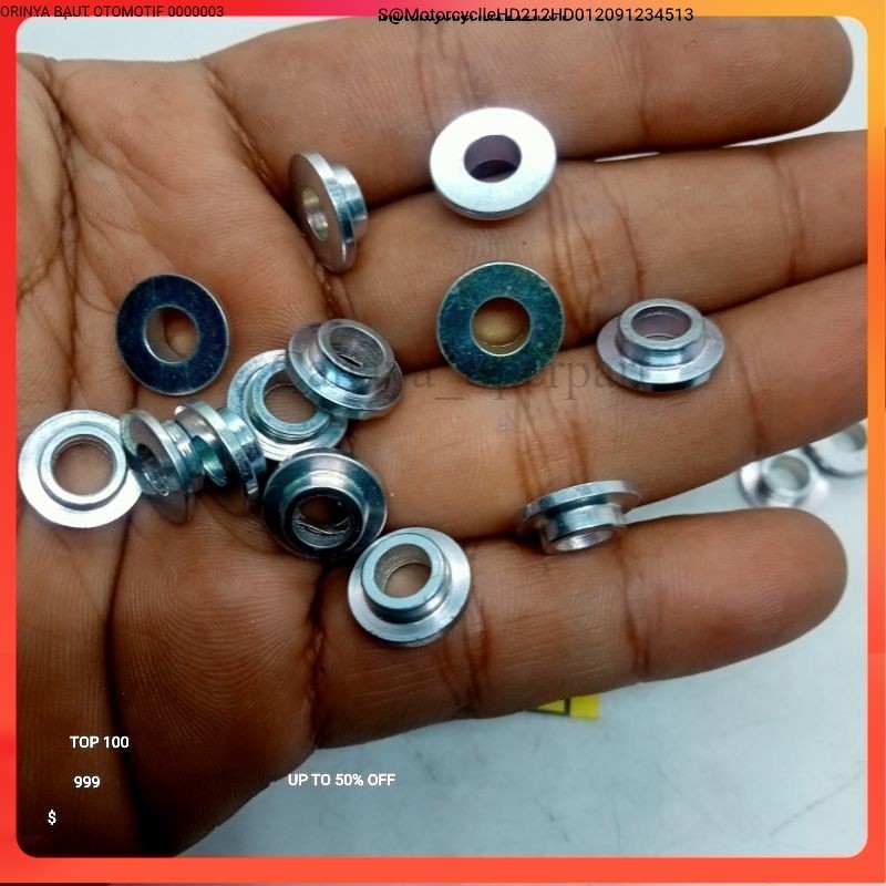 M5 CAP RING 8 BOSH BOLT M5 PLATE RING สําหรับ 8 BOLT $ รถจักรยานยนต์ 01 B1