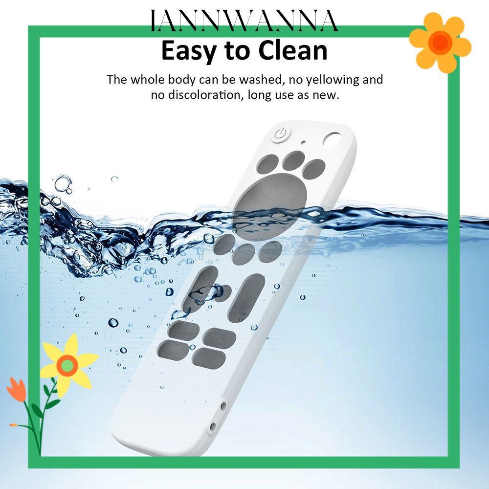 ครอบคลุมรีโมทคอนโทรลซิลิโคนสีทึบ ป้องกันการกระแทก สําหรับ IANNWANA TV Stick และ Onn Streaming Device