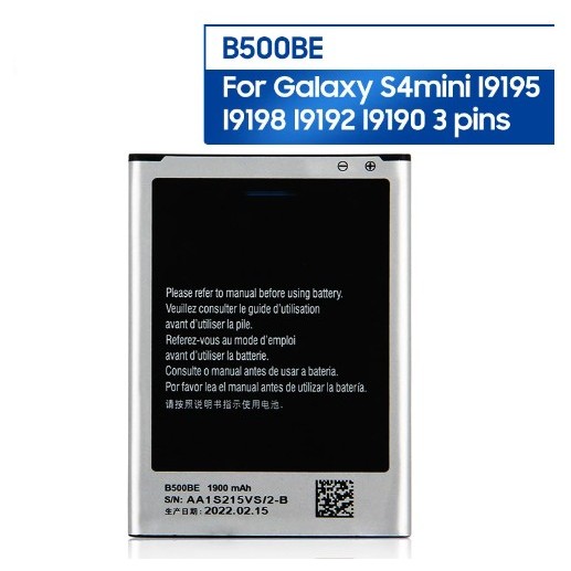 เหมาะสําหรับแบตเตอรี่โทรศัพท์มือถือ Samsung/Samsung GALAXY S4 Mini B500AE B500BE
