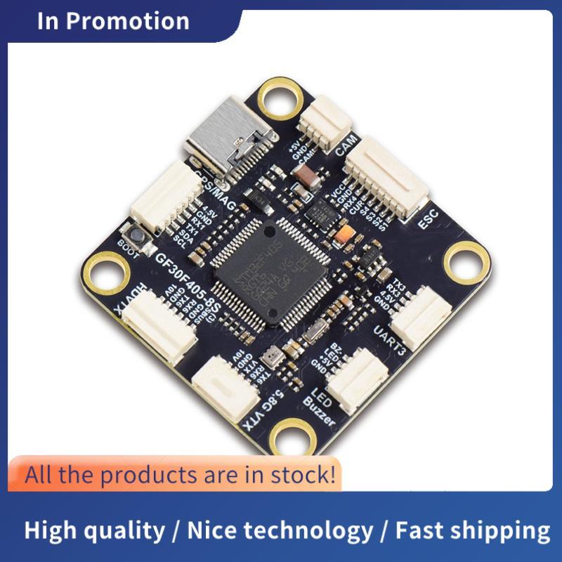 GF30F405 ตัวควบคุมการบินพร้อม ICM42688P 3-8S Lipo อินพุตสัญญาณ Dshot 30.5 มม.x4 มม.สําหรับระยะไกล FP