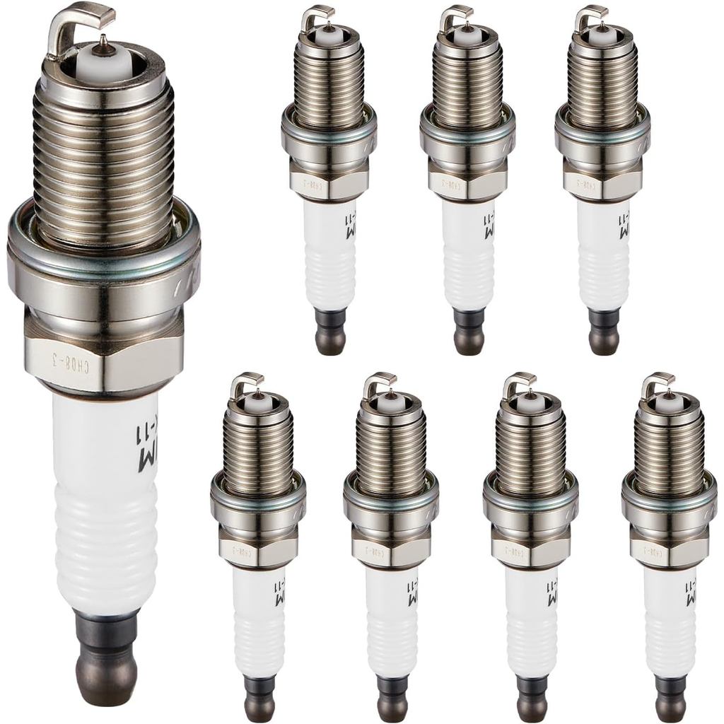 7090 หัวเทียนอิริเดียม 8 แพ็คเข้ากันได้กับ Jaguar S-Type XJ8 XK8 XKR เข้ากันได้กับ Mercedes-Benz CL5