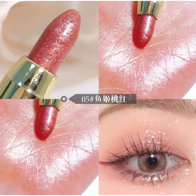 อายแชโดว์ F209 ปากกาดอลลี่อาย ตาหวานฉ่ำกลมโต พร้อมฟองน้ำ เมทัลลิก ติดทนนาน ประกายมุก - รูปที่ 2