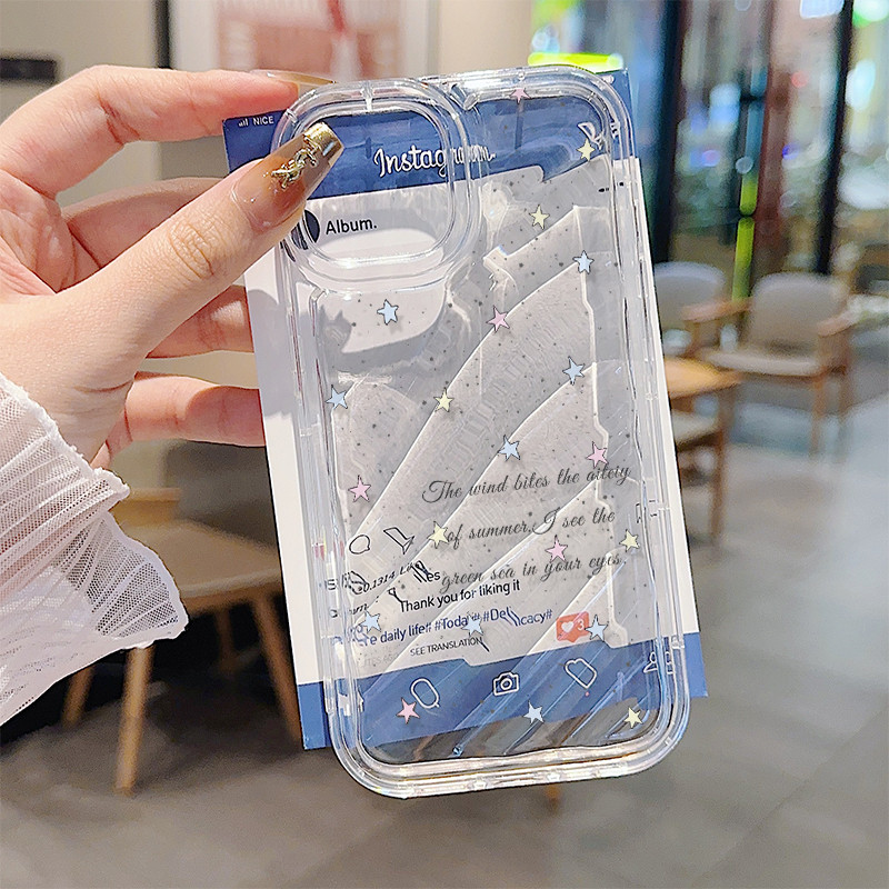 จัดส่งทันที เคสโทรศัพท์ ลายเปลือกหอยเชลล์ เคสนิ่ม น่ารัก For IPhone17 16 14 13 11 6 7 8 plus Pro Promax XR XS BKW004