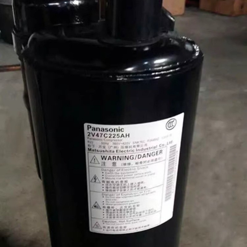 คอมเพรสเซอร์ Panasonic ขนาด 2-3 แรงม้า | รุ่น 2V32S225AUA 2V36S225AUA 2V42S225A 2V47W225A