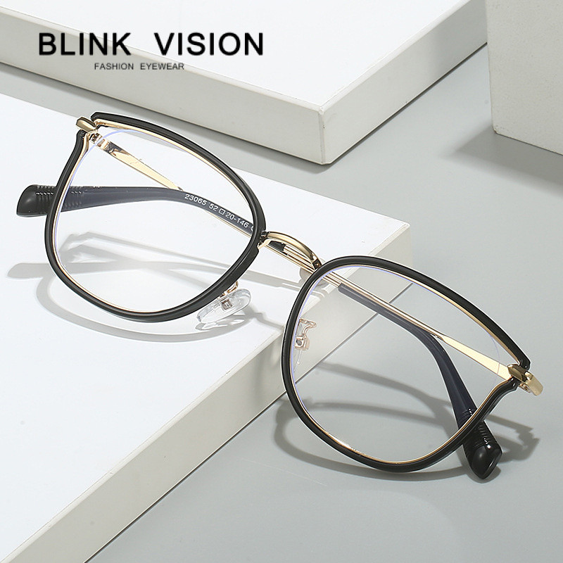 แฟชั่นแว่นตากรอบใหญ่สําหรับผู้หญิง | TR90 น้ําหนักเบา | ต่อต้านแสงสีฟ้า | คอนแทคเลนส์ MW2N