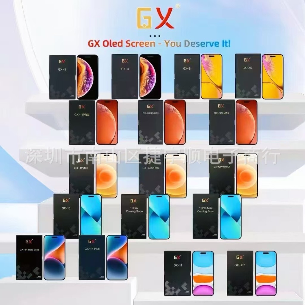 เหมาะสําหรับ iphoneX XSXR 11PM 12PRO 12PROMAX OLED GX โทรศัพท์มือถือประกอบหน้าจอ