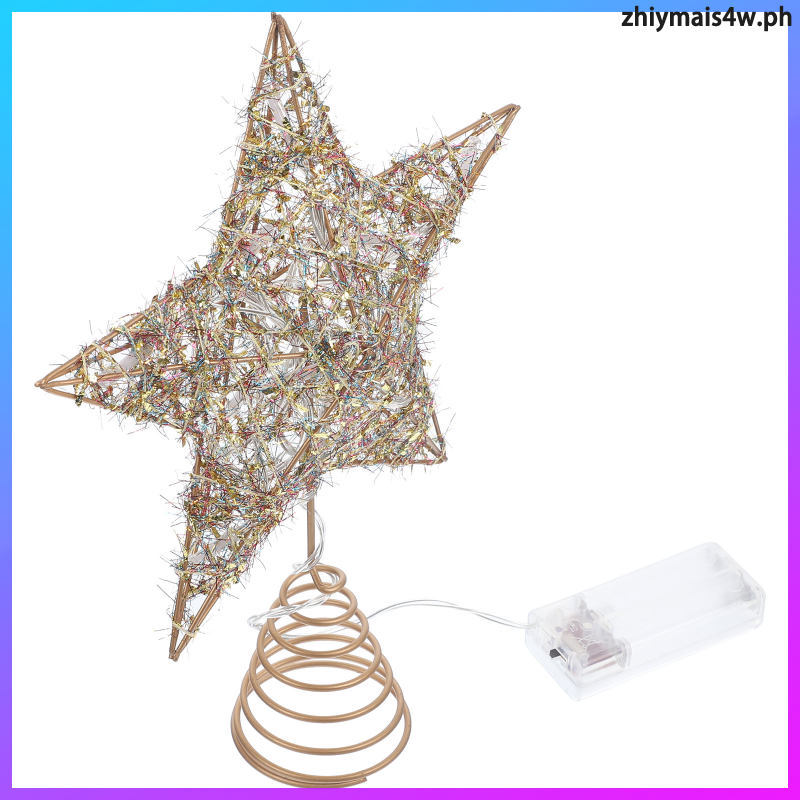 Christmas Treetop Star Toppers ตกแต่งไฟดาวระยิบระยับ Tooper zhiymais4w