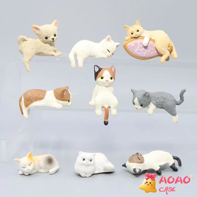 การ์ตูนแฟชั่นลูกแมวตุ๊กตาตลกแฟชั่น3dตกแต่งสำหรับลูกสุนัขสร้างสรรค์กรณีโทรศัพท์Diyน่ารักหวานลูกแมวกรณีโทรศัพท์3dตุ๊กตา