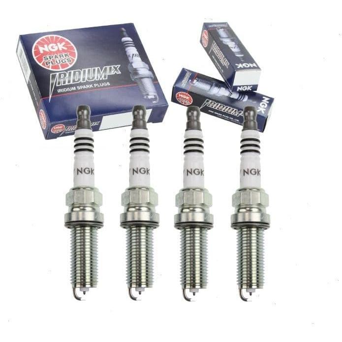 หัวเทียน NGK Iridium IX 4 ชิ้นเข้ากันได้กับ Honda Fit 1.5L L4 2015-2019