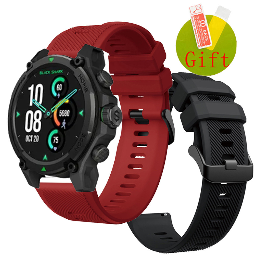 สาย Black Shark GS3 GS 3 กีฬาสายรัดข้อมือซิลิโคนสําหรับ Black Shark S1 Classic Pro สายคล้อง Smartwat