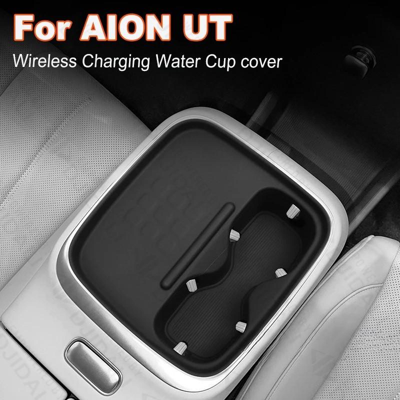สําหรับ AION UT ไร้สายชาร์จซิลิโคน Pad กันน้ํา Anti-Slip Cup Pad Central Storage แผ่นกันฝุ่นอุปกรณ์เสริม