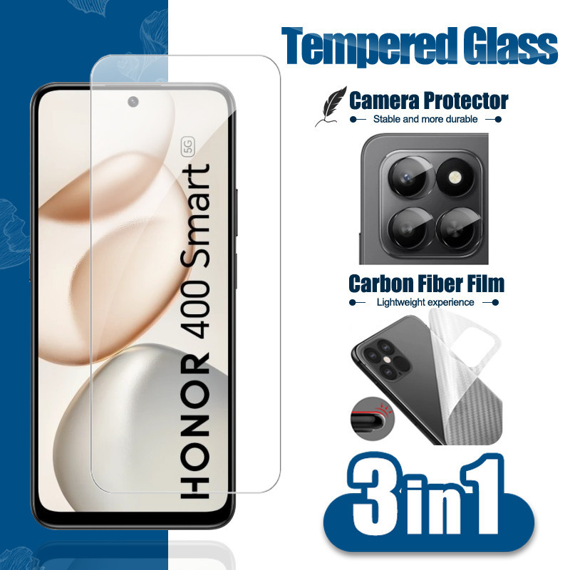 สําหรับ Honor 400 สมาร์ท 5G 4G กระจกนิรภัยสําหรับ Honor 400 300 200 Lite สมาร์ท X7d 4G 5G X6C Play 1