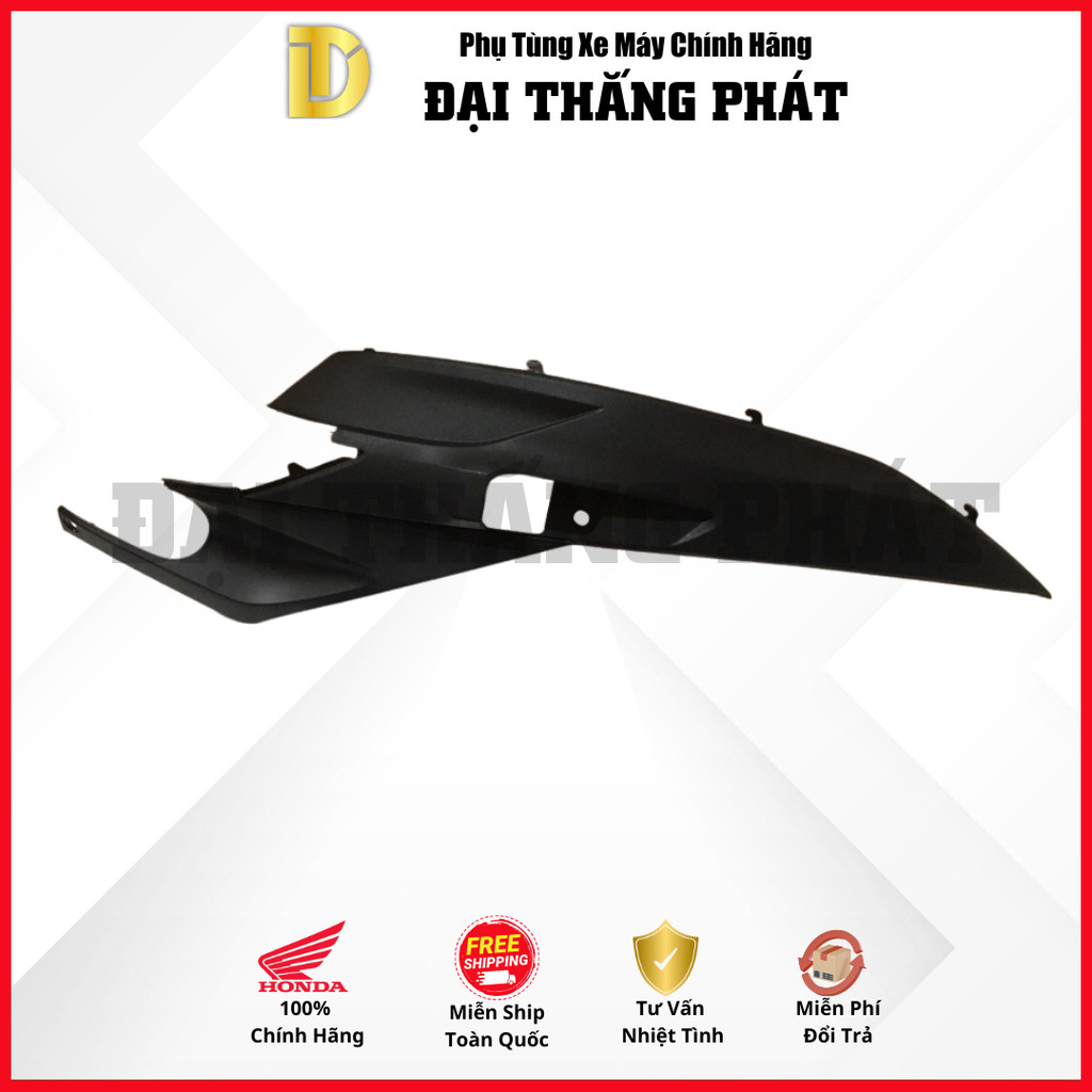Lead 125 (2013-2015) ฝาครอบกลางซ้าย สีดํา *NH1* (83620-K12-900ZC)