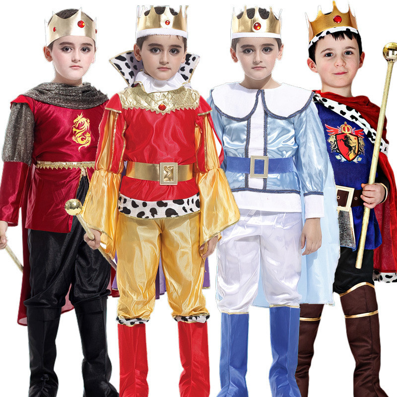 Children King Dance Performance Drama Performance Masquerade Party Play