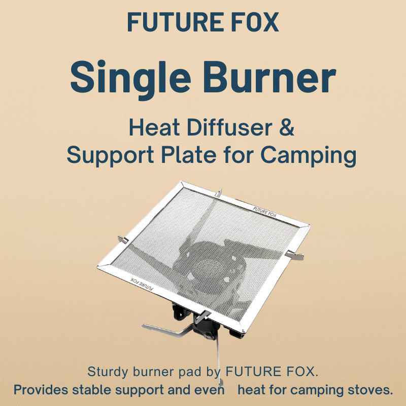 Iwatani แผ่นรองหัวเตา ทนความร้อน สำหรับเตาพกพา กระจายความร้อน สม่ำเสมอ